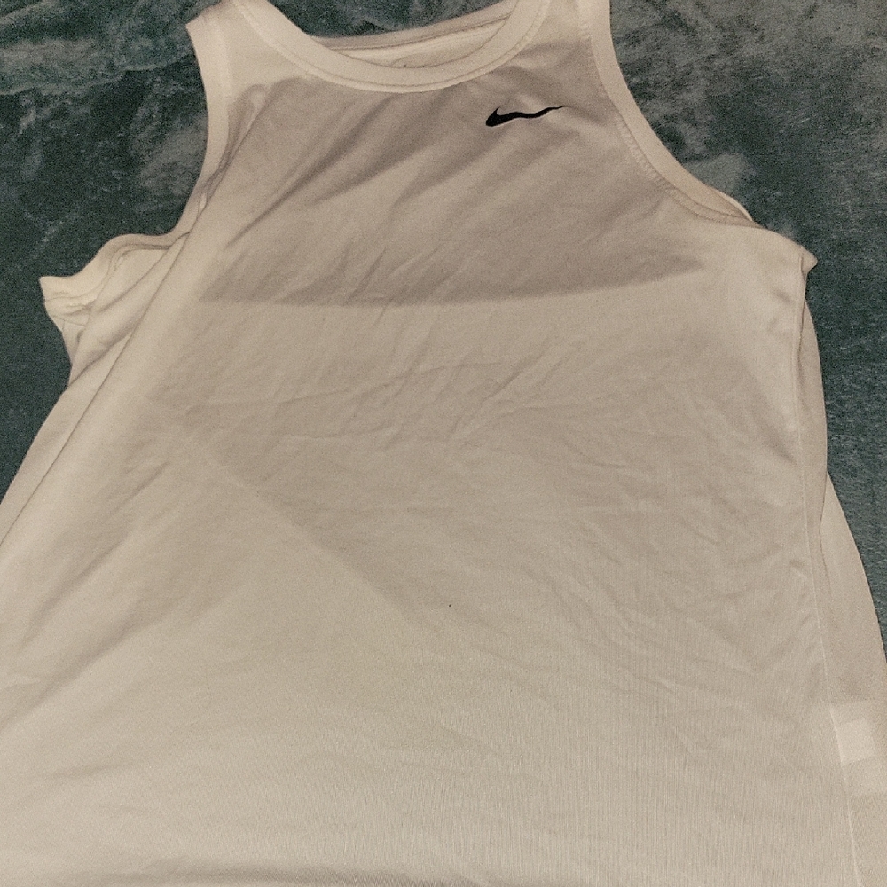 Nike White Tank Top